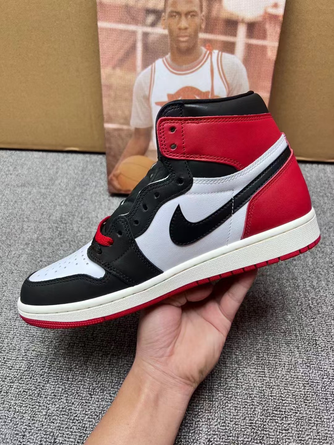 LJR Batch Air Jordan 1 Retro High OG Black Toe Reimagined DZ5485-106